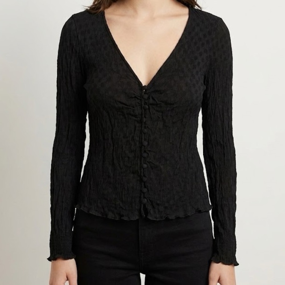 Madewell Smocked Sleeve Daylight Top 4